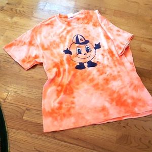 Syracuse orange otto bleach dye tee xl